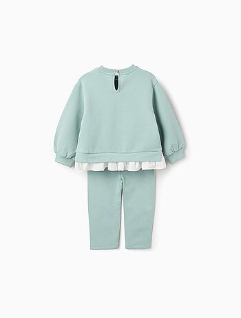 Survêtement en coton polyester peigné