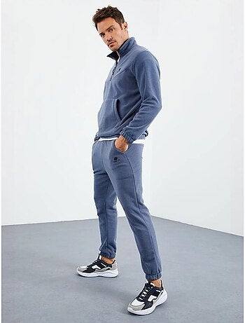 Survêtement homme deux pièces en maille peluche tommy