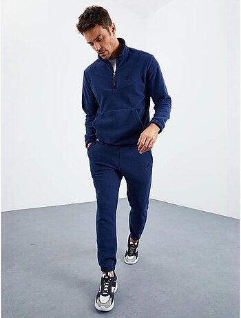 Survêtement homme deux pièces en maille peluche tommy