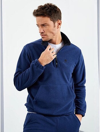 Survêtement homme deux pièces en maille peluche tommy