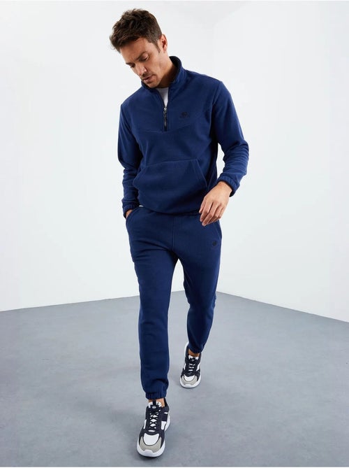 Survêtement homme deux pièces en maille peluche tommy - Kiabi Survêtement homme deux pièces en maille peluche tommy - Kiabi