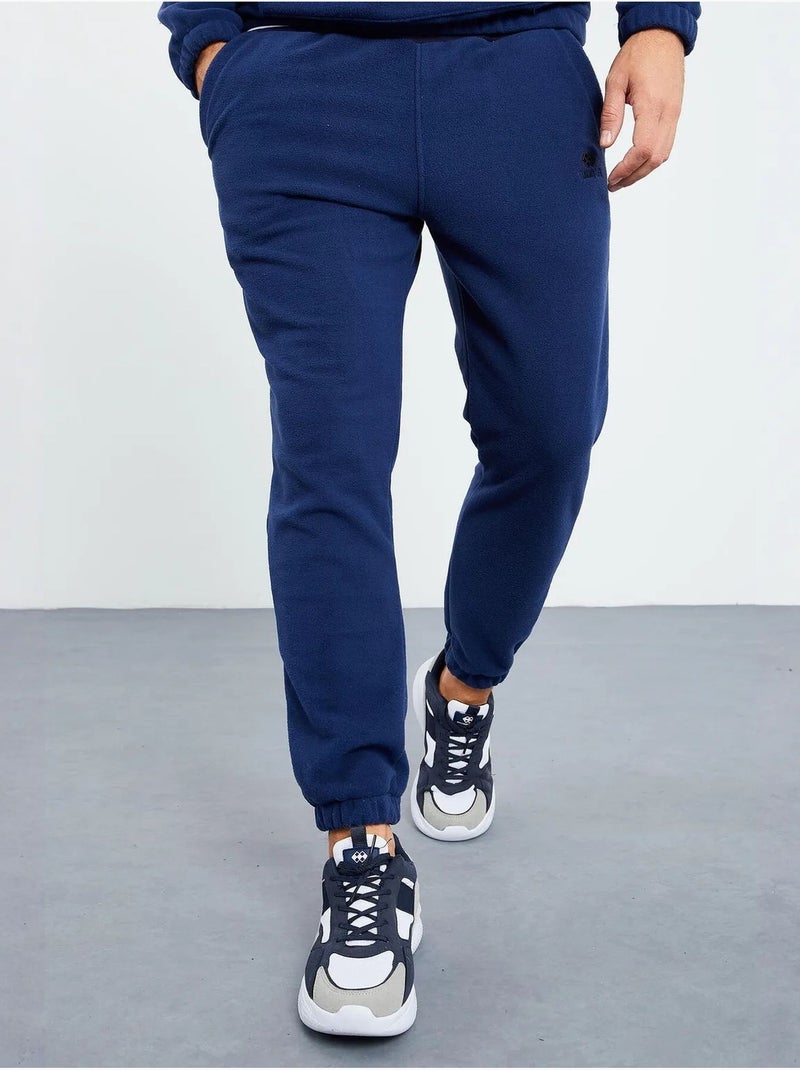 Survêtement homme deux pièces en maille peluche tommy Bleu marine - Kiabi