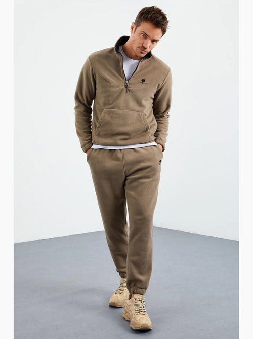 Survêtement homme deux pièces en maille peluche tommy - Kiabi
