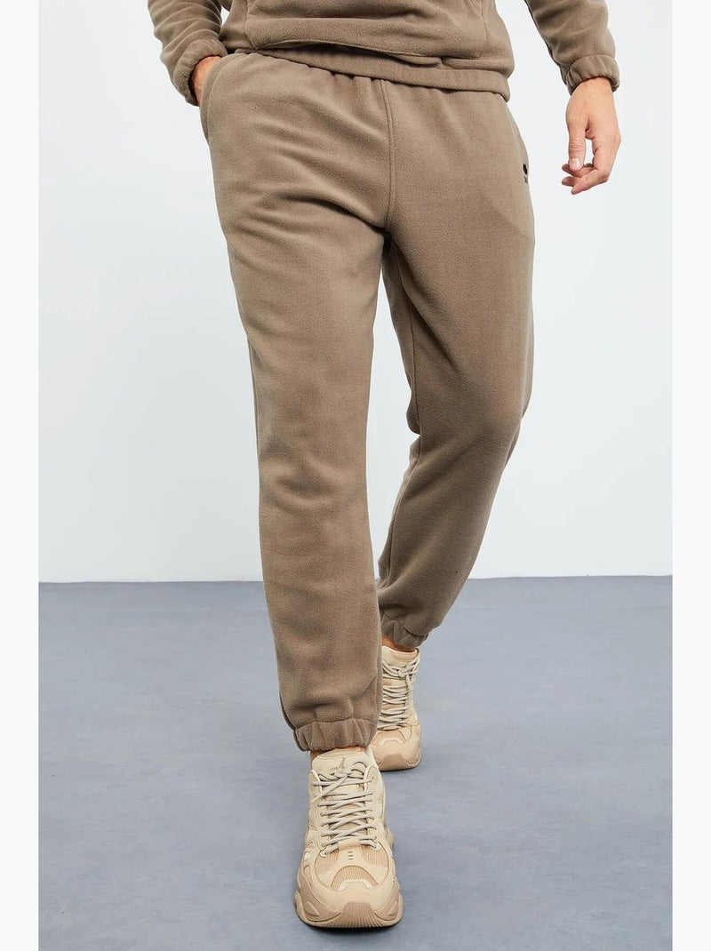 Survêtement homme deux pièces en maille peluche tommy Camel - Kiabi