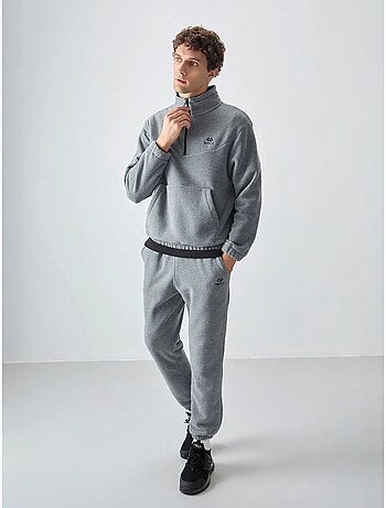 Survêtement homme deux pièces en maille peluche tommy