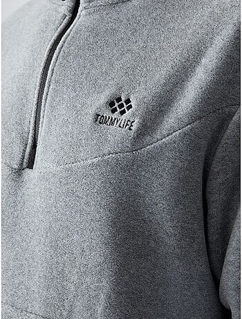Survêtement homme deux pièces en maille peluche tommy