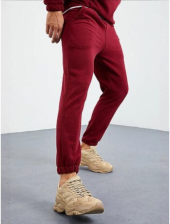 Survêtement homme deux pièces en maille peluche tommy