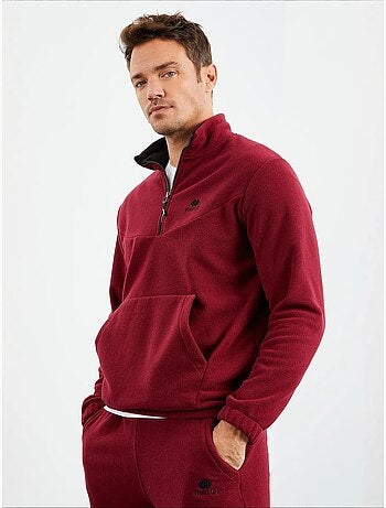 Survêtement homme deux pièces en maille peluche tommy