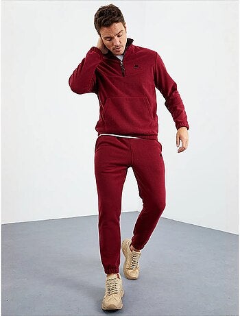 Survêtement homme deux pièces en maille peluche tommy