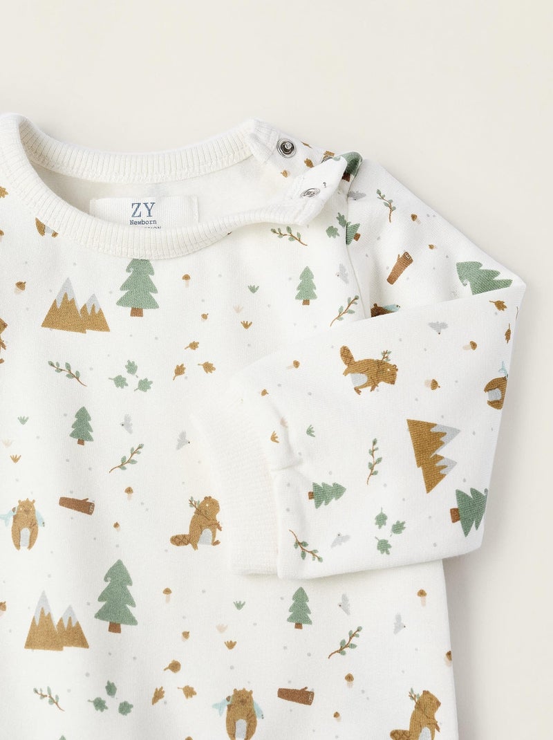 Survêtement Perforé, avec motif Beavers`s Colorado Secret Blanc Bleu - Kiabi