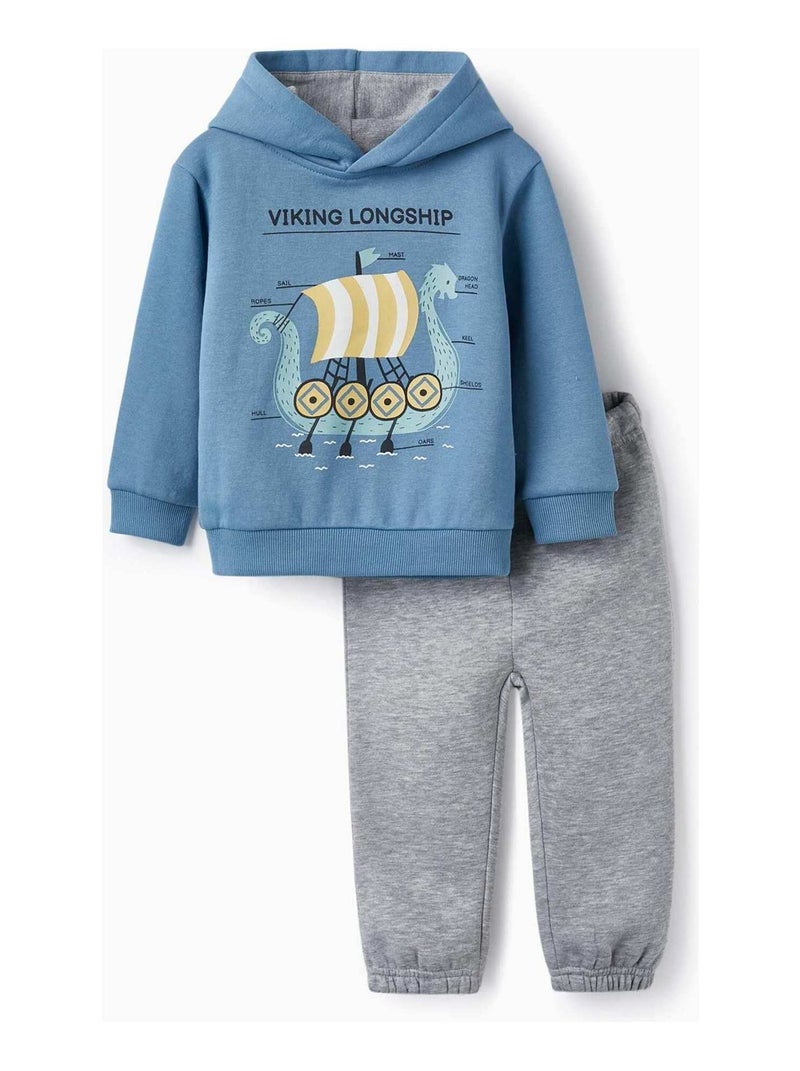 Survêtement pour Bébé Garçon 'Viking'   NORTHERN CALLING Bleu - Kiabi