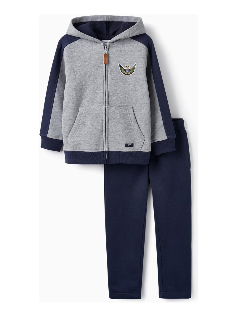 Survêtement pour garçon   ROYALS OFF DUTY Bleu foncé - Kiabi
