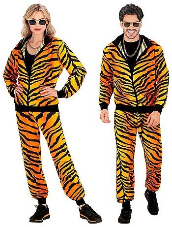 Survêtement tigre, déguisement pour soirée mode
