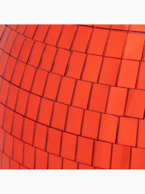 Susp boule disco rouge d40 - Kiabi