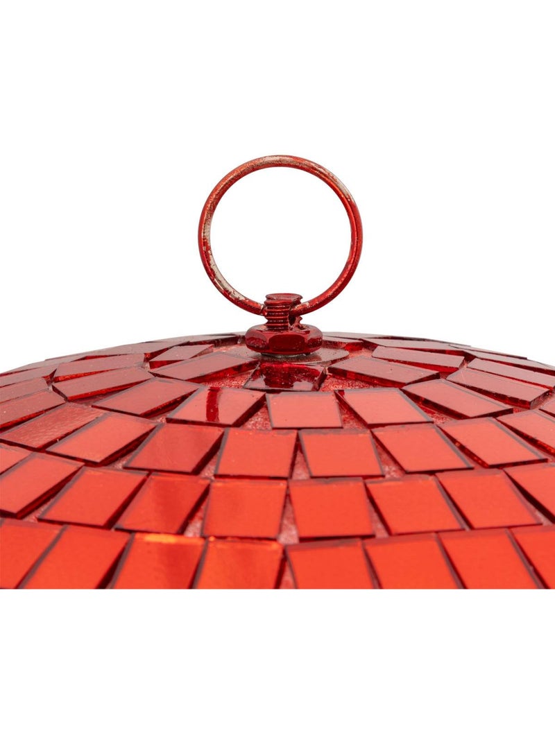 Susp boule disco rouge d40 Rouge - Kiabi