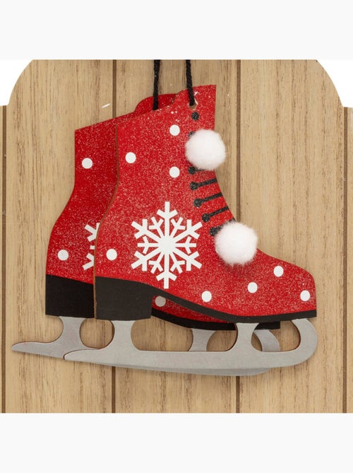Susp luge bois patins h50 - Kiabi