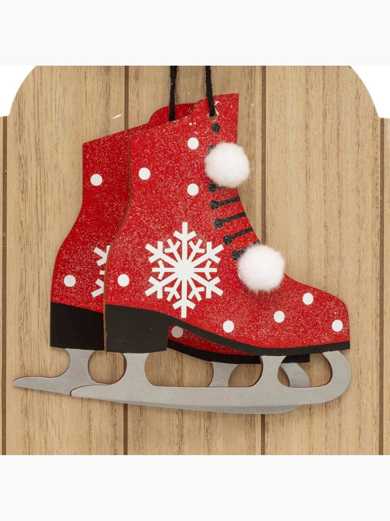 Susp luge bois patins h50 Transparent - Kiabi