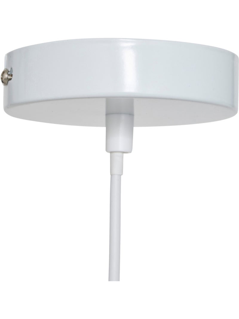 Suspension abat-jour organique TEIVA Blanc - Kiabi