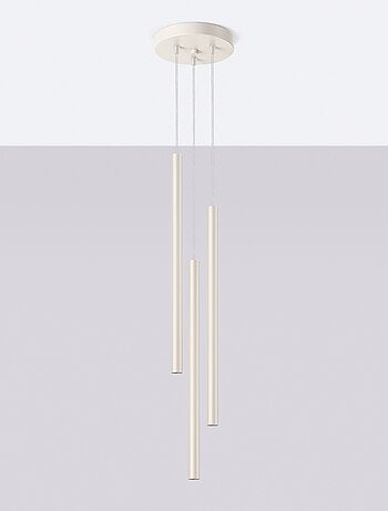 Suspension Acier Beige G9 3 Pastelo
