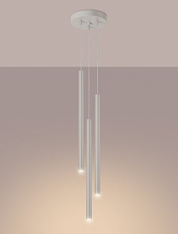 Suspension Acier Beige G9 3 Pastelo
