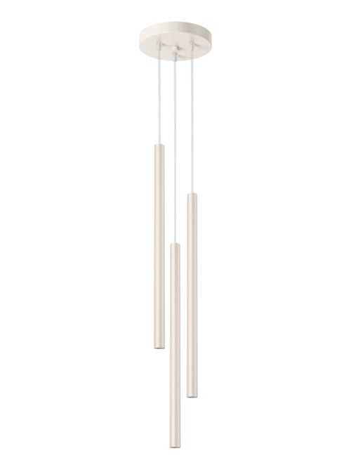 Suspension Acier Beige G9 3 Pastelo - Kiabi Suspension Acier Beige G9 3 Pastelo - Kiabi