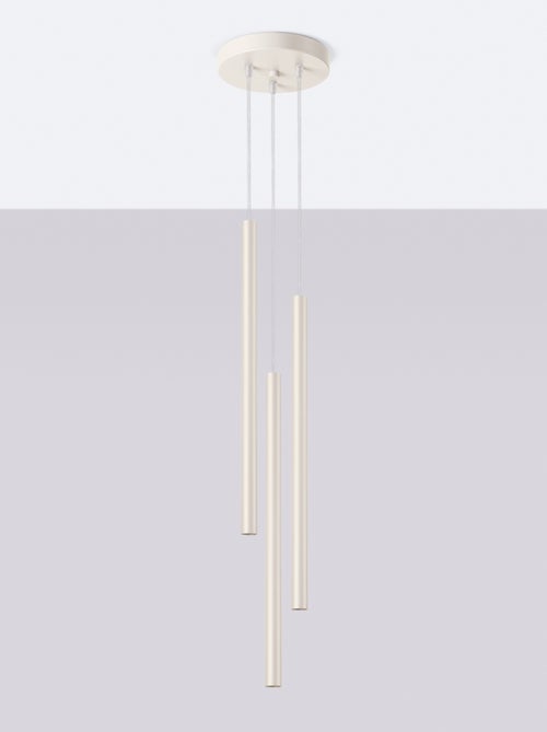 Suspension Acier Beige G9 3 Pastelo - Kiabi Suspension Acier Beige G9 3 Pastelo - Kiabi