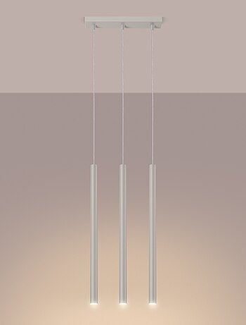 Suspension Acier Beige G9 3 Pastelo Line