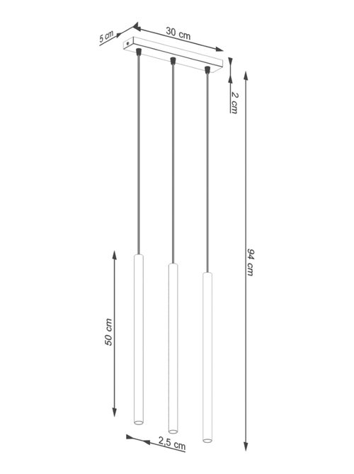 Suspension Acier Beige G9 3 Pastelo Line - Kiabi