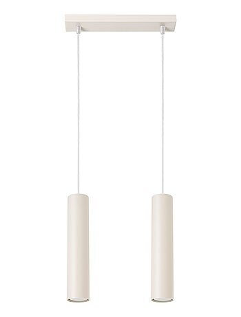 Suspension Acier Beige GU10 2 Lagos