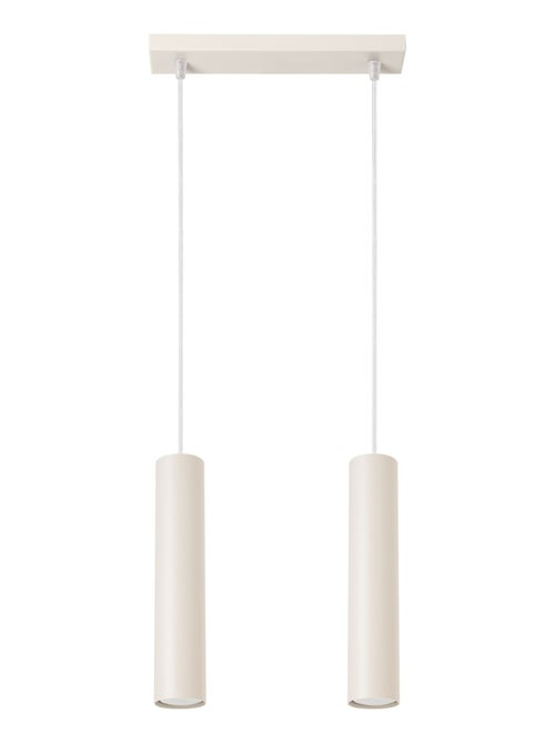 Suspension Acier Beige GU10 2 Lagos - Kiabi