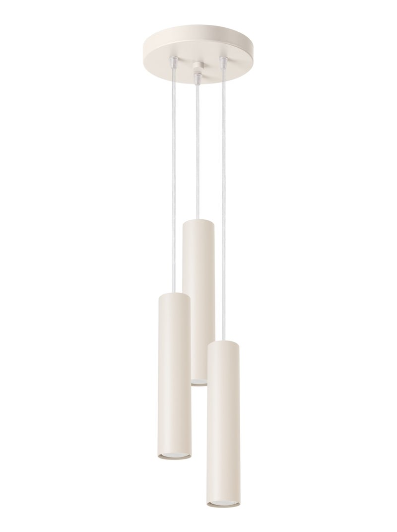 Suspension Acier Beige GU10 3 Lagos Beige - Kiabi