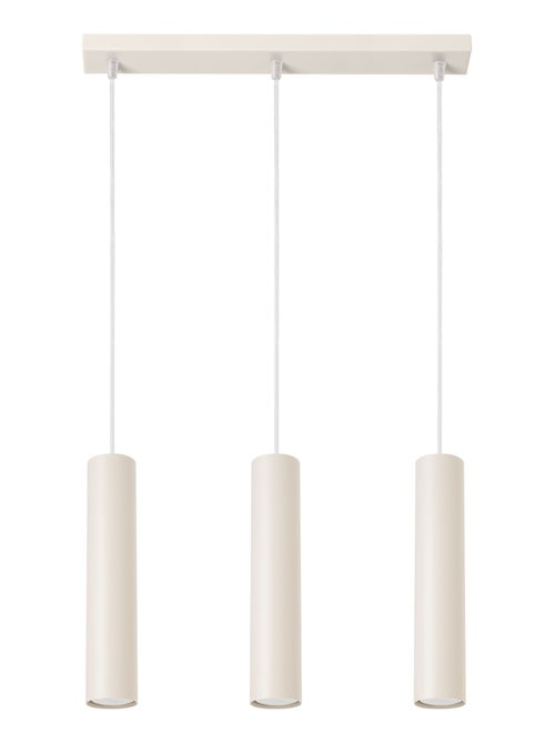 Suspension Acier Beige GU10 3 Lagos Line - Kiabi
