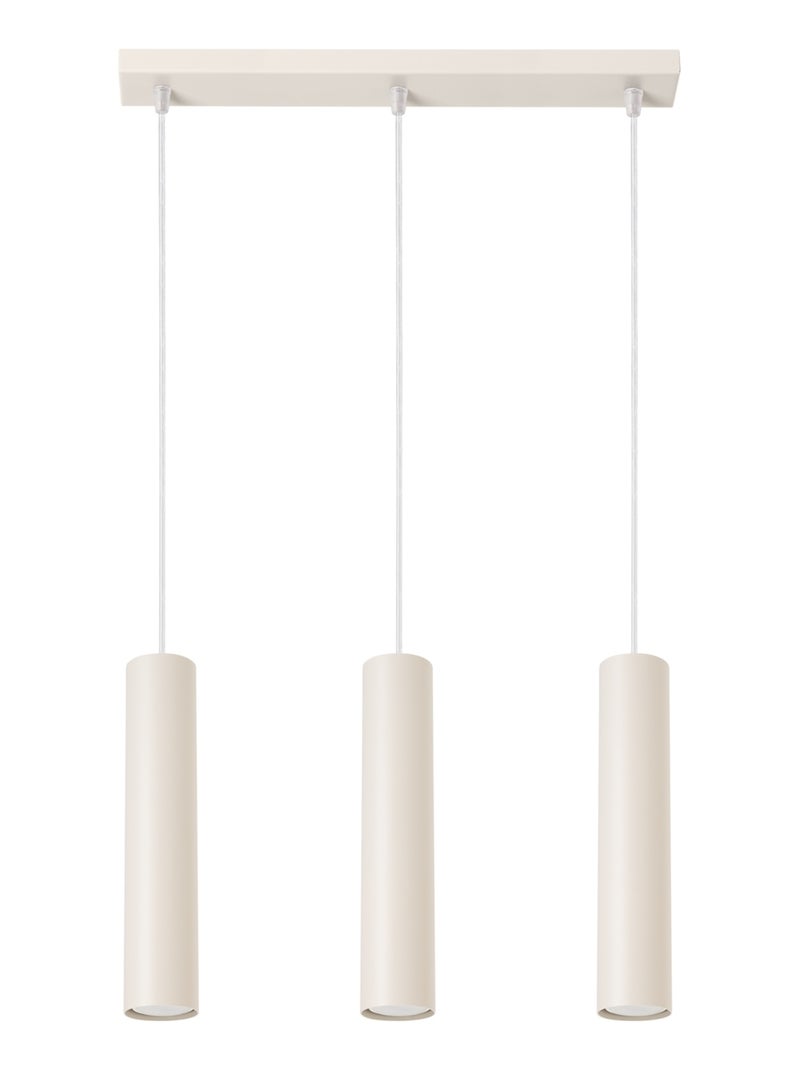 Suspension Acier Beige GU10 3 Lagos Line Beige - Kiabi