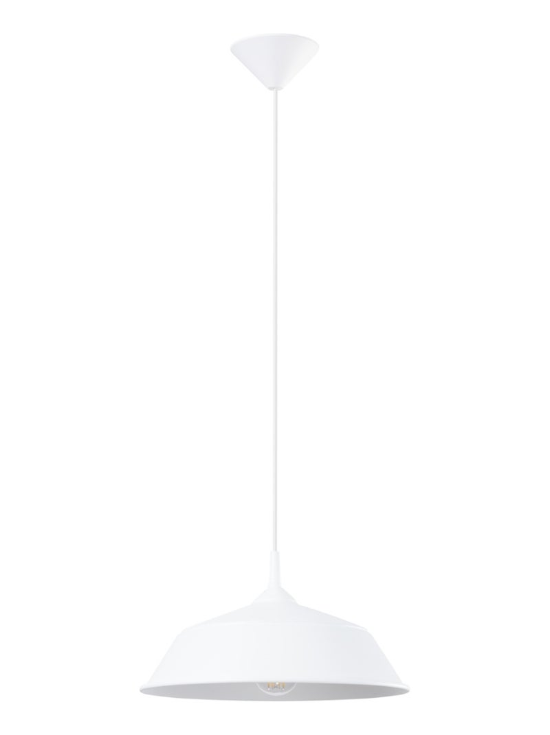 Suspension Acier Blanc E27 1 Frika Blanc - Kiabi