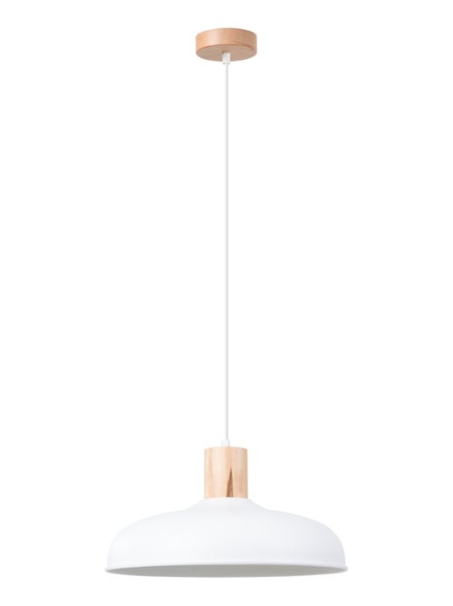 Suspension Acier Blanc E27 1 Indy - Kiabi