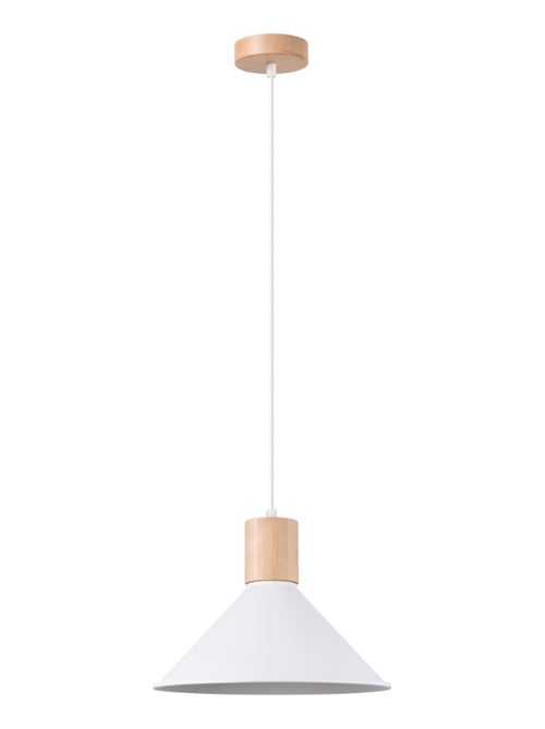 Suspension Acier Blanc E27 1 Jaga - Kiabi