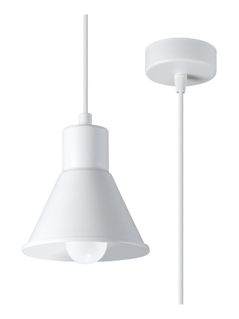 Suspension Acier Blanc E27 1 Taleja Blanc - Kiabi