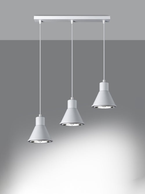 Suspension Acier Blanc ES111 3 Tazila - Kiabi