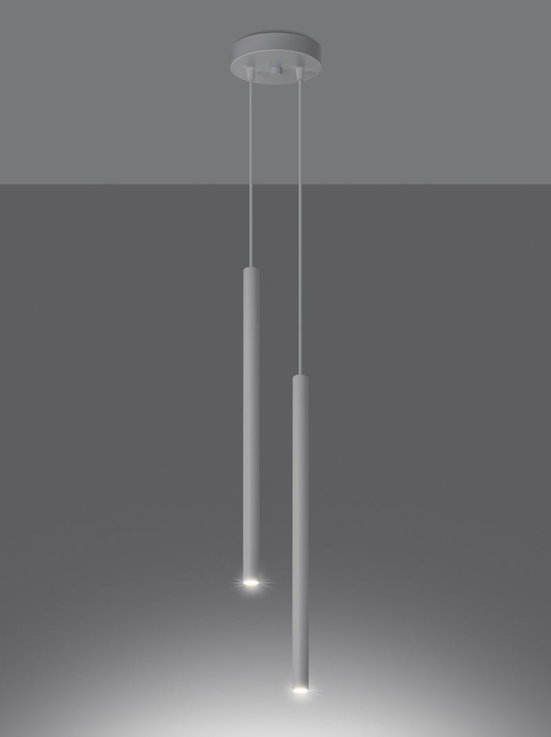 Suspension Acier Blanc G9 2 Pastelo Blanc - Kiabi