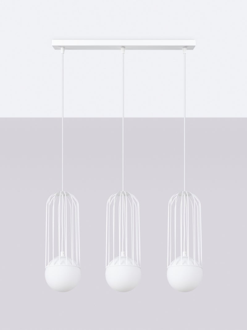 Suspension Acier Blanc G9 3 Brina Blanc - Kiabi