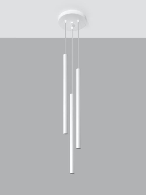 Suspension Acier Blanc G9 3 Pastelo - Kiabi