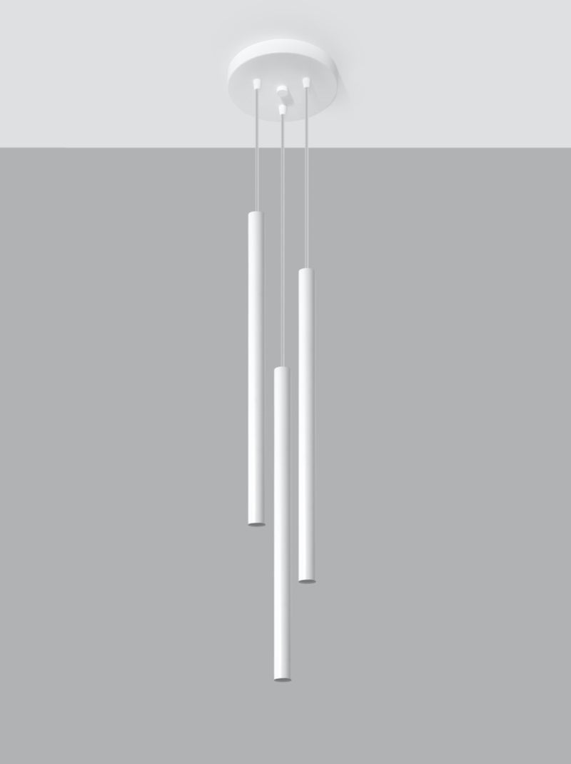 Suspension Acier Blanc G9 3 Pastelo Blanc - Kiabi