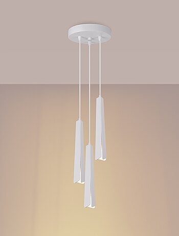 Suspension Acier Blanc G9 3 Prysm