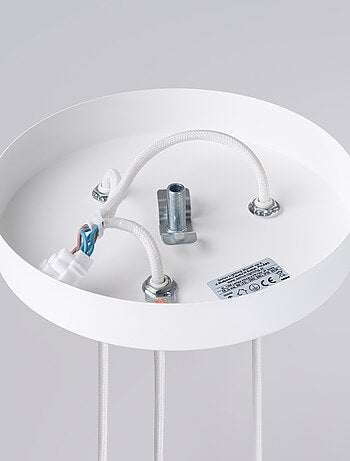 Suspension Acier Blanc G9 3 Prysm