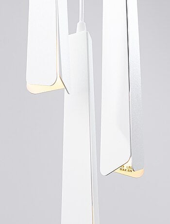 Suspension Acier Blanc G9 3 Prysm