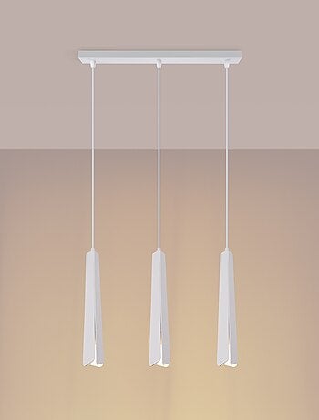 Suspension Acier Blanc G9 3 Prysm Line