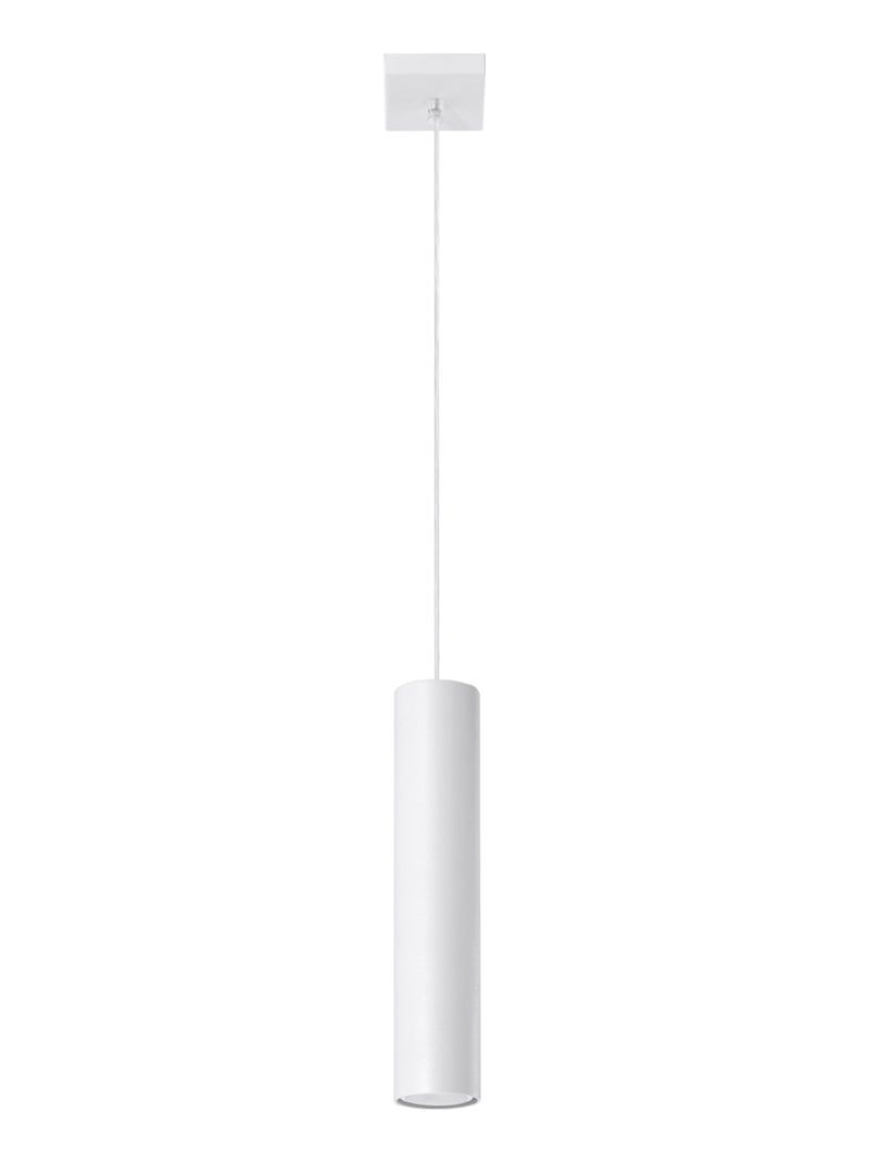 Suspension Acier Blanc GU10 1 Lagos Blanc - Kiabi