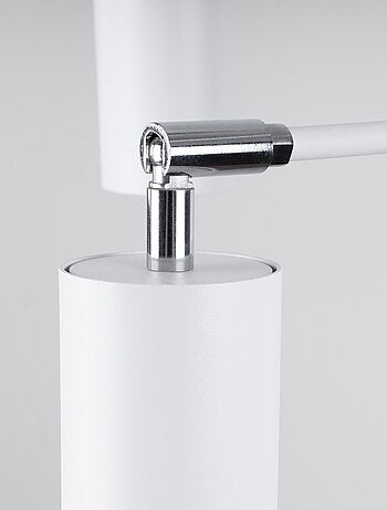 Suspension Acier Blanc GU10 6 Lemmi