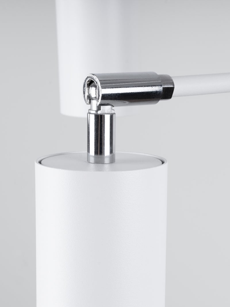 Suspension Acier Blanc GU10 6 Lemmi Blanc - Kiabi