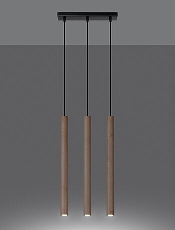 Suspension Acier Bois G9 3 Pastelo Line